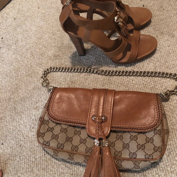 Gucci Shoes - Authentic Gucci Heels & Clutch